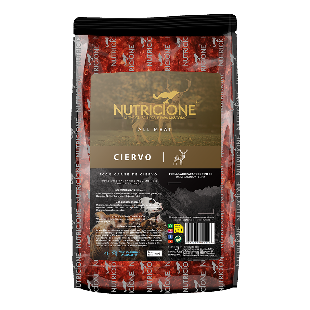 Nutricione All Meat Ciervo 1kg