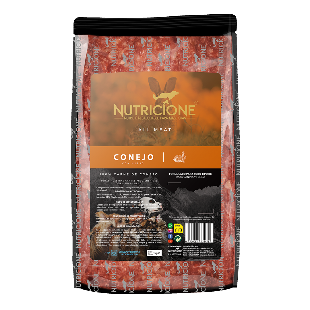 Nutricione All Meat Conejo 1kg