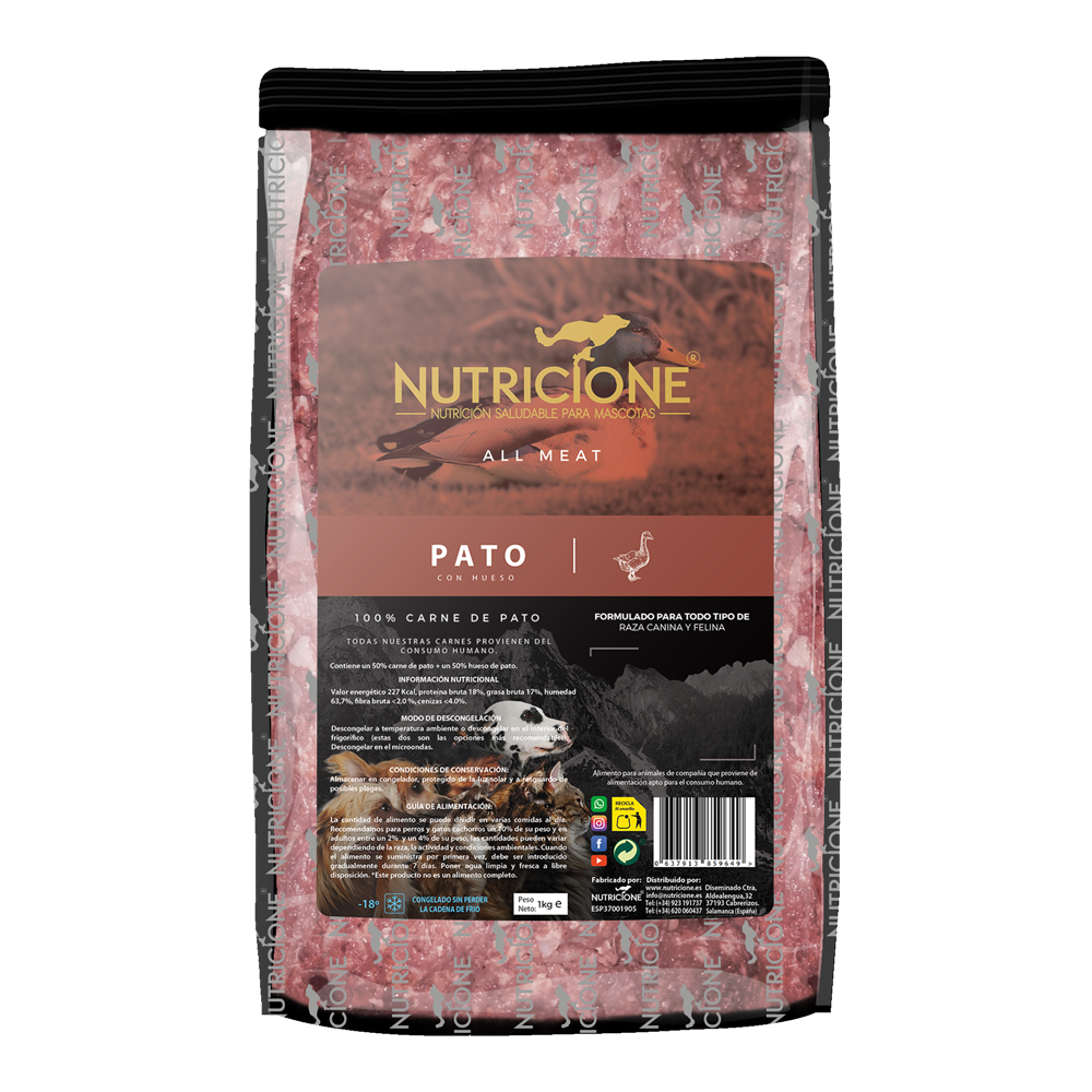 Nutricione All meat Pato 1kg