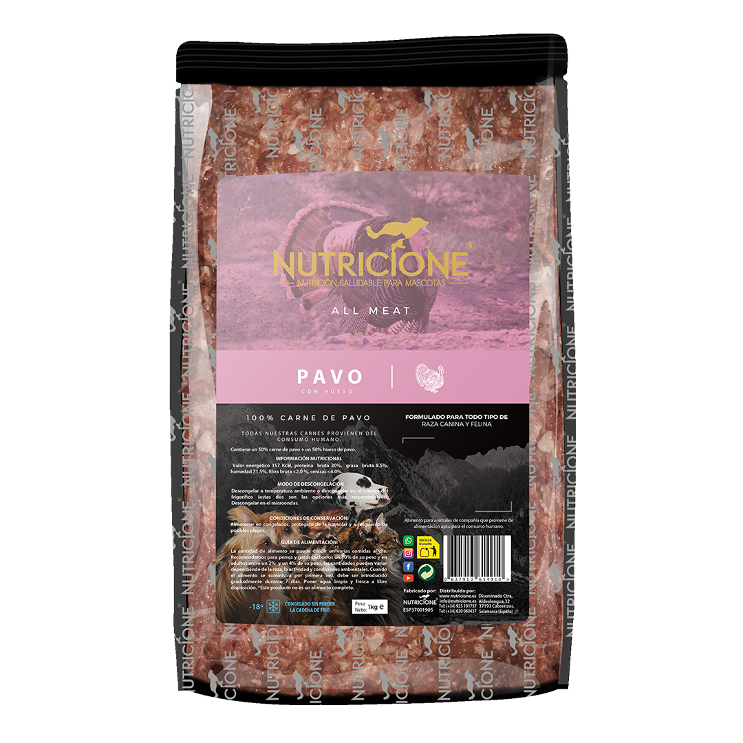 Nutricione All Meat Pavo 1kg
