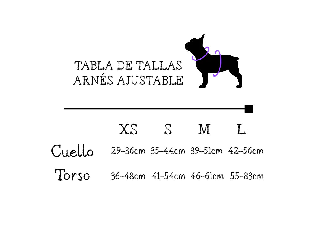 Garra y alma - Arnés ajustable