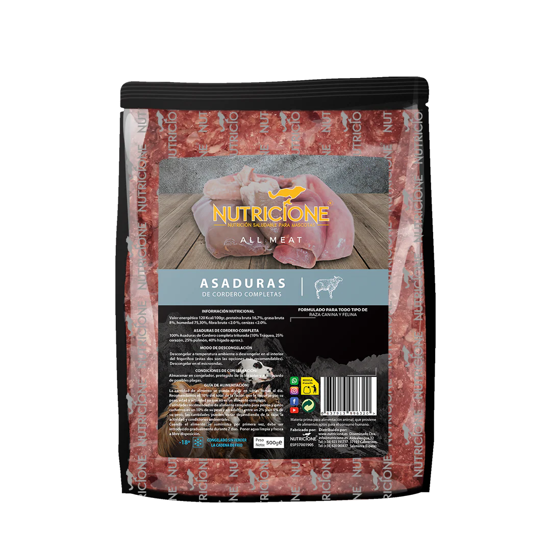 Nutricione Asaduras de cordero