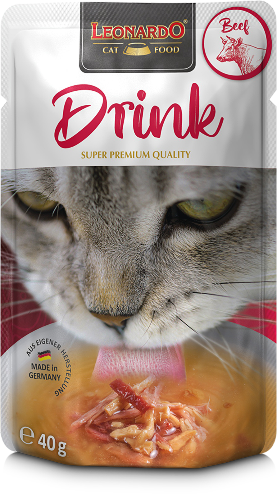 Leonardo: Drink gatos Ternera