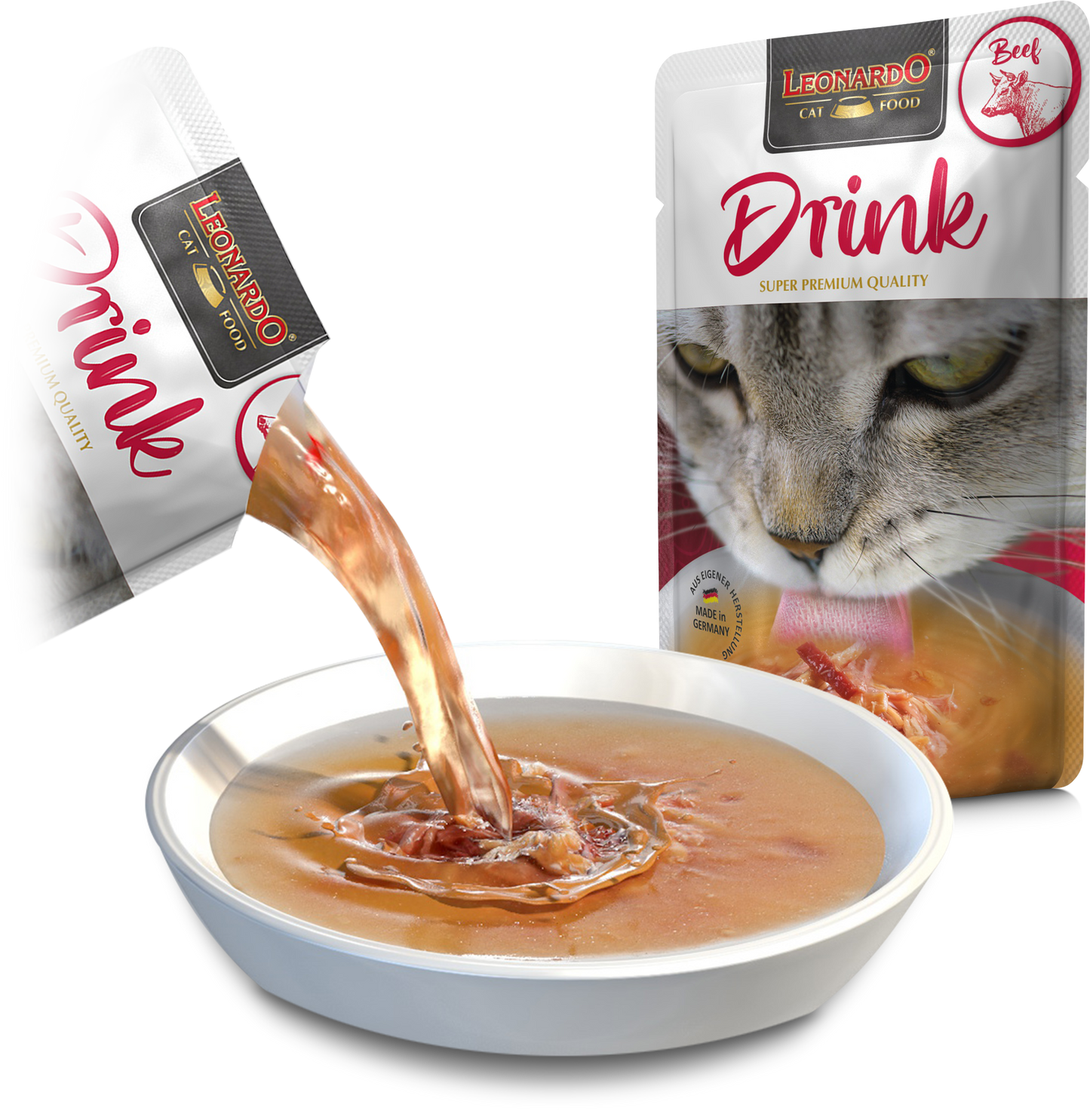 Leonardo: Drink gatos Ternera