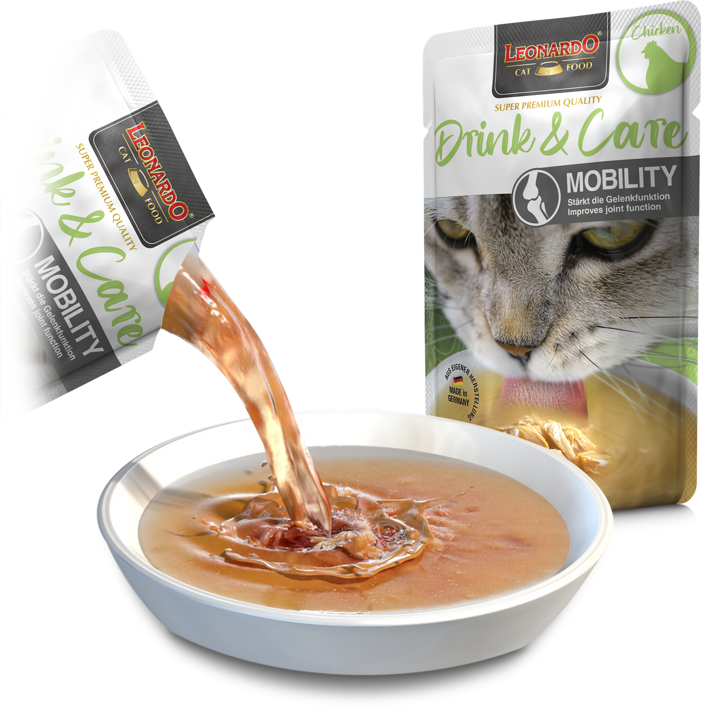 Leonardo: Drink gatos Mobility Pollo