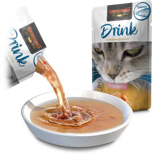 Leonardo: Drink gatos Salmón