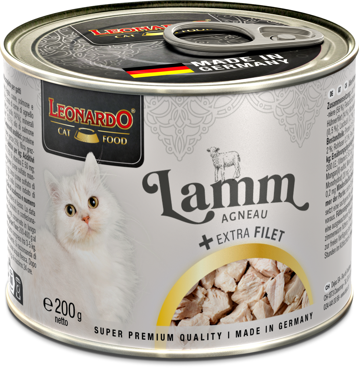 Leonardo: Cordero + extra filete 200g