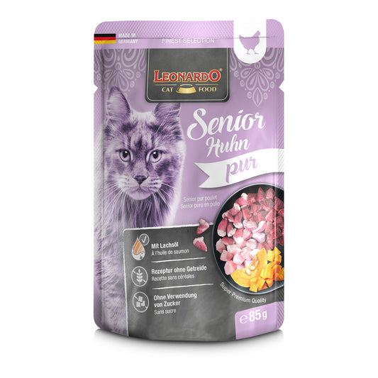Leonardo Senior puro en Pollo 85g
