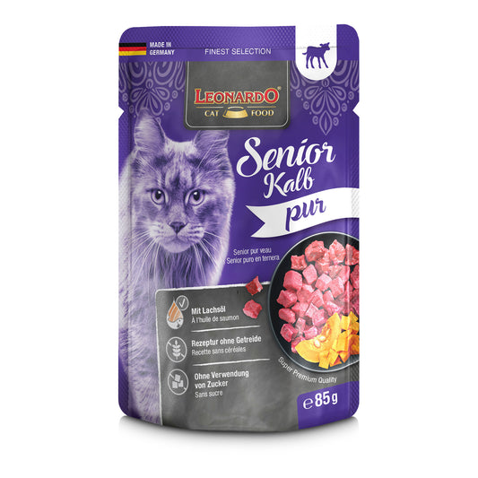 Leonardo Senior puro en Ternera 85g