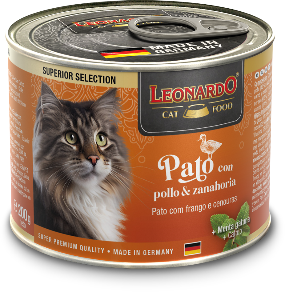 Leonardo Superior Selection Pato con Pollo & Zanahoria 200g