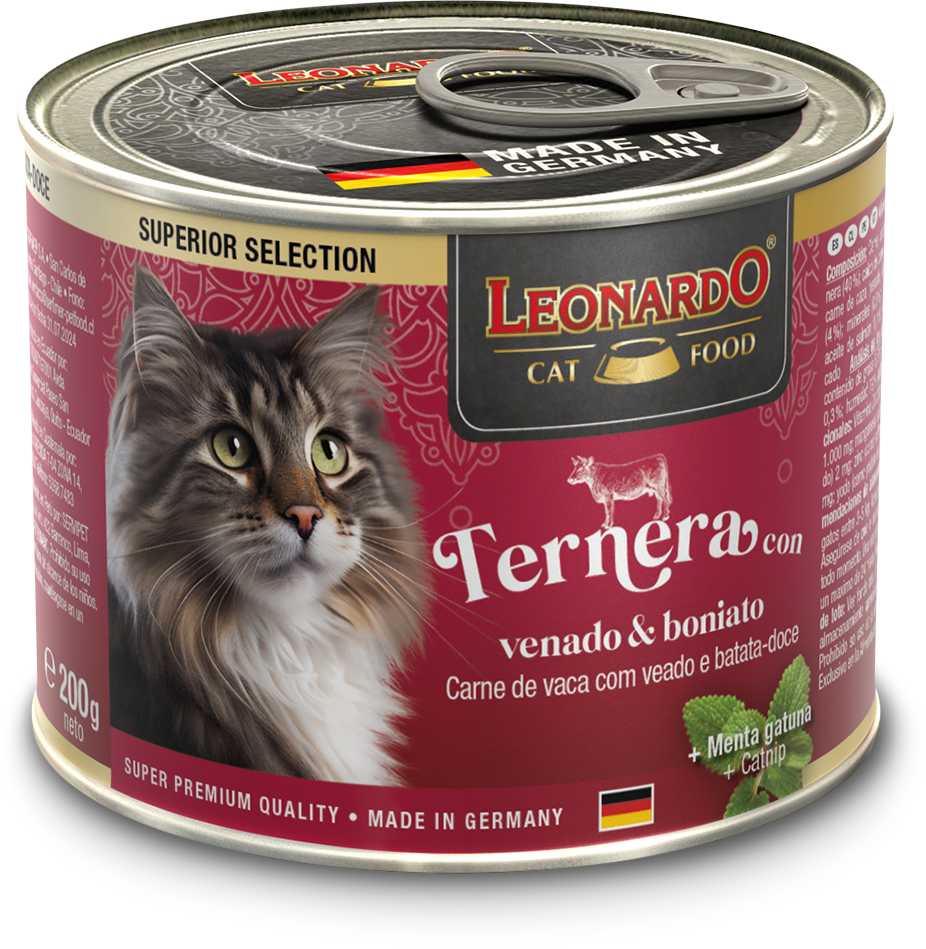 Leonardo Superior Selection Ternera con Venado & Boniato 200g