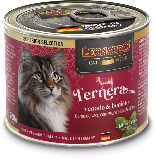 Leonardo Superior Selection Ternera con Venado & Boniato 200g