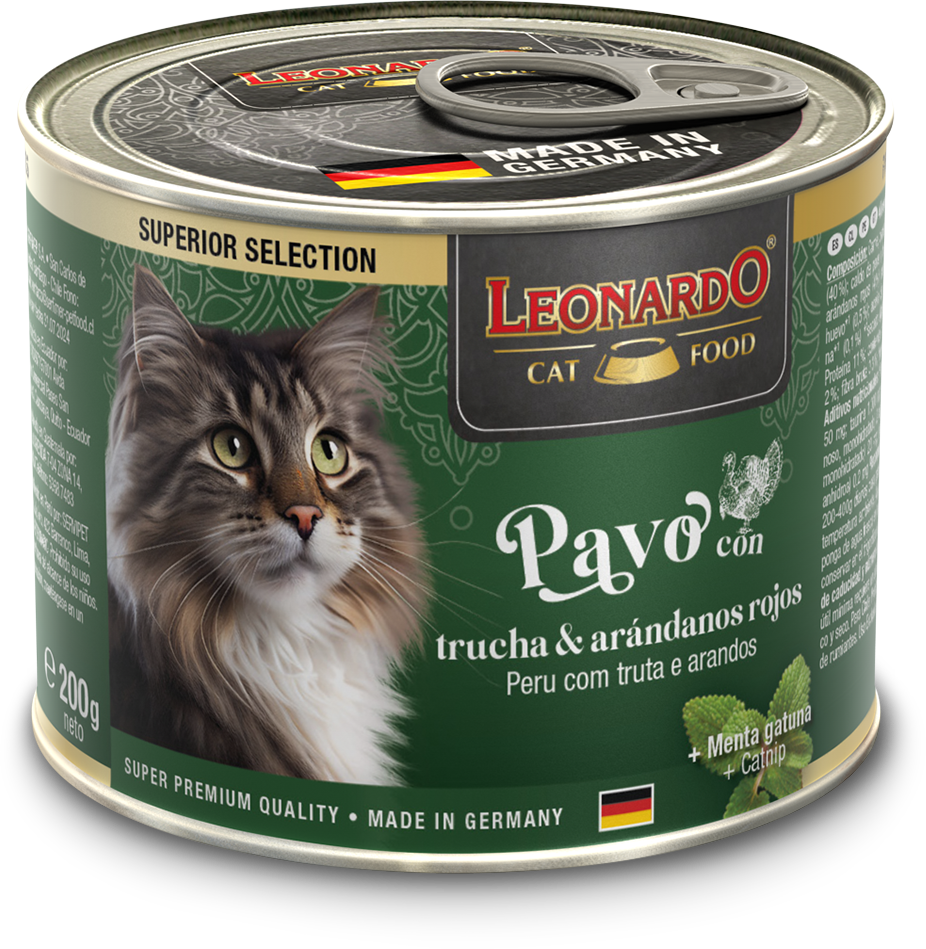 Leonardo Superior Selection Pavo, Trucha & Arándano rojo 200g