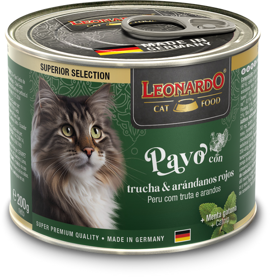 Leonardo Superior Selection Pavo, Trucha & Arándano rojo 200g
