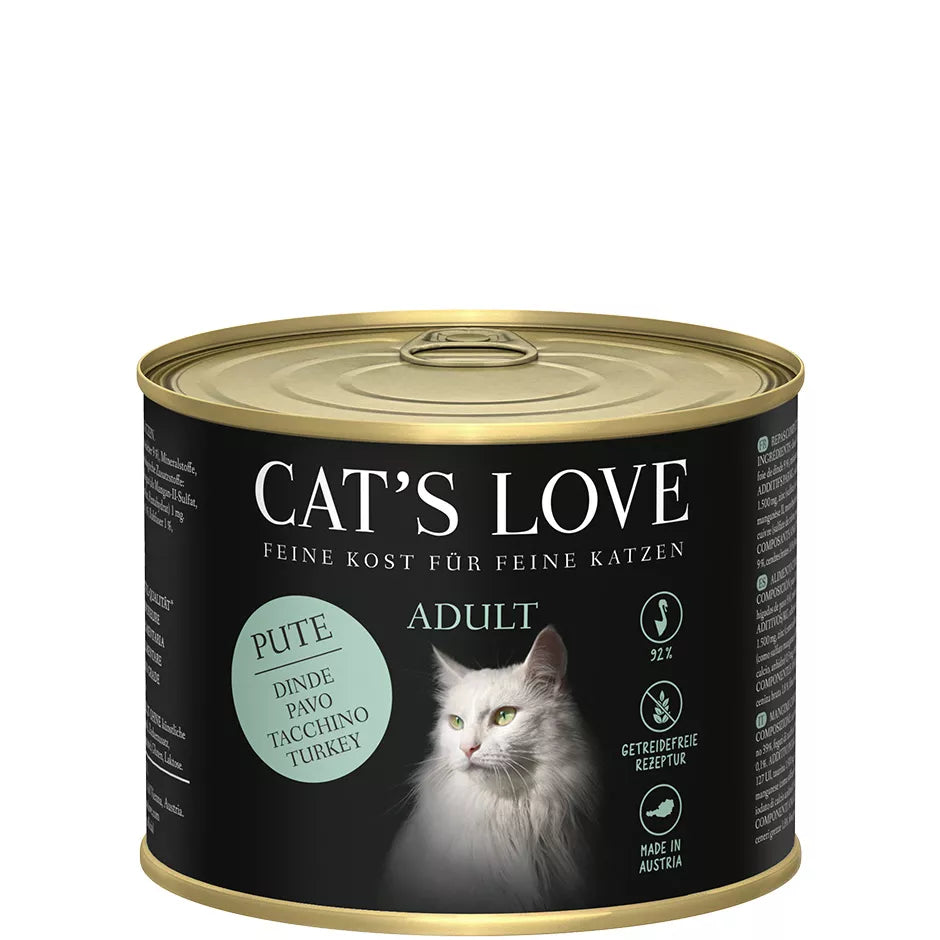 Cat's Love adulto puro pavo