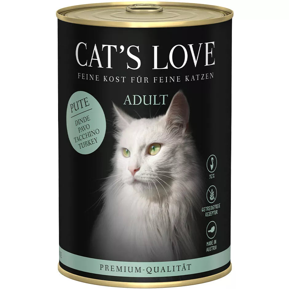 Cat's Love adulto puro pavo