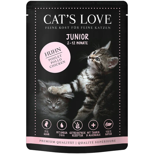 Cat's Love Junior Pollo 85g
