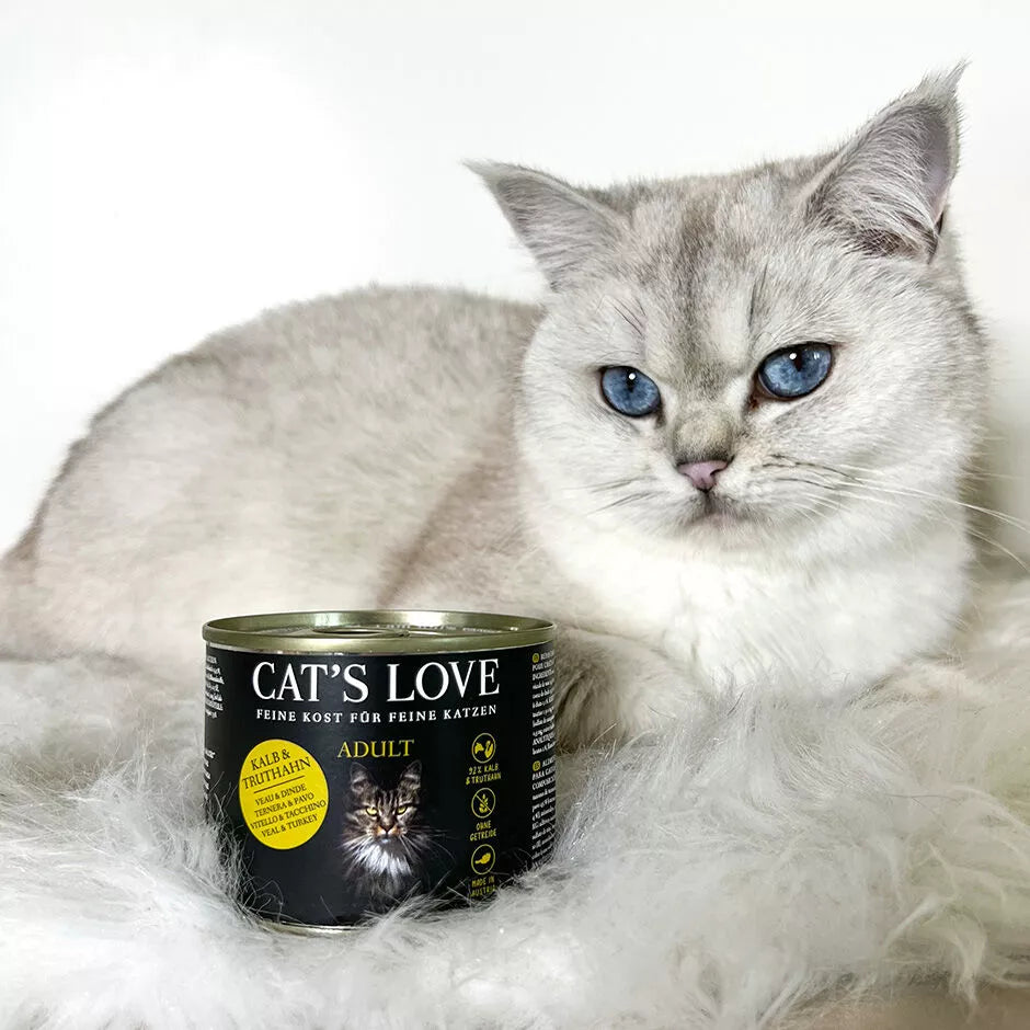Cat's Love adulto ternera & pavo