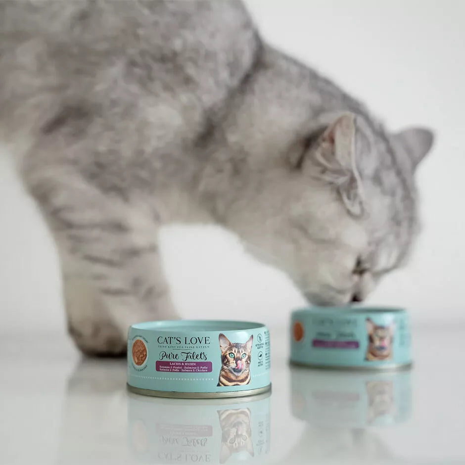 Cat's Love Filet Pollo & Salmón 100g