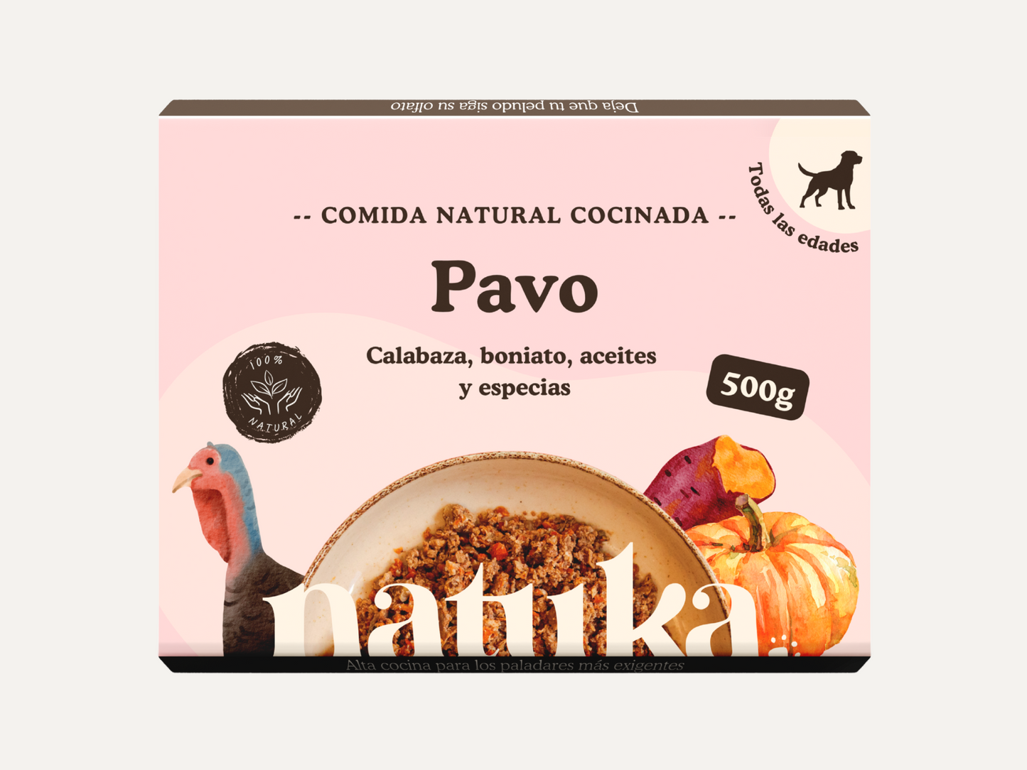 Natuka Menú cocinado de pavo