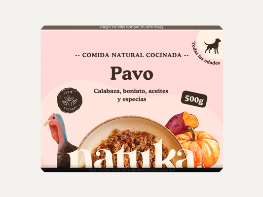 Natuka Menú cocinado de pavo