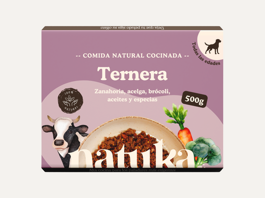 Natuka Menú cocinado de ternera