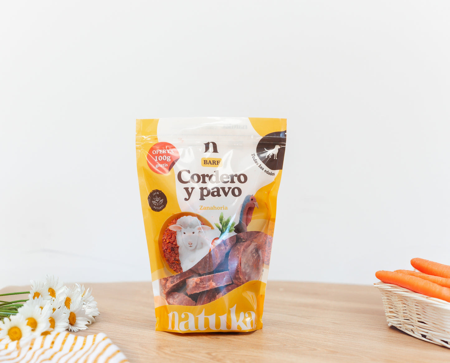 Natuka Menú de pavo y cordero 900g