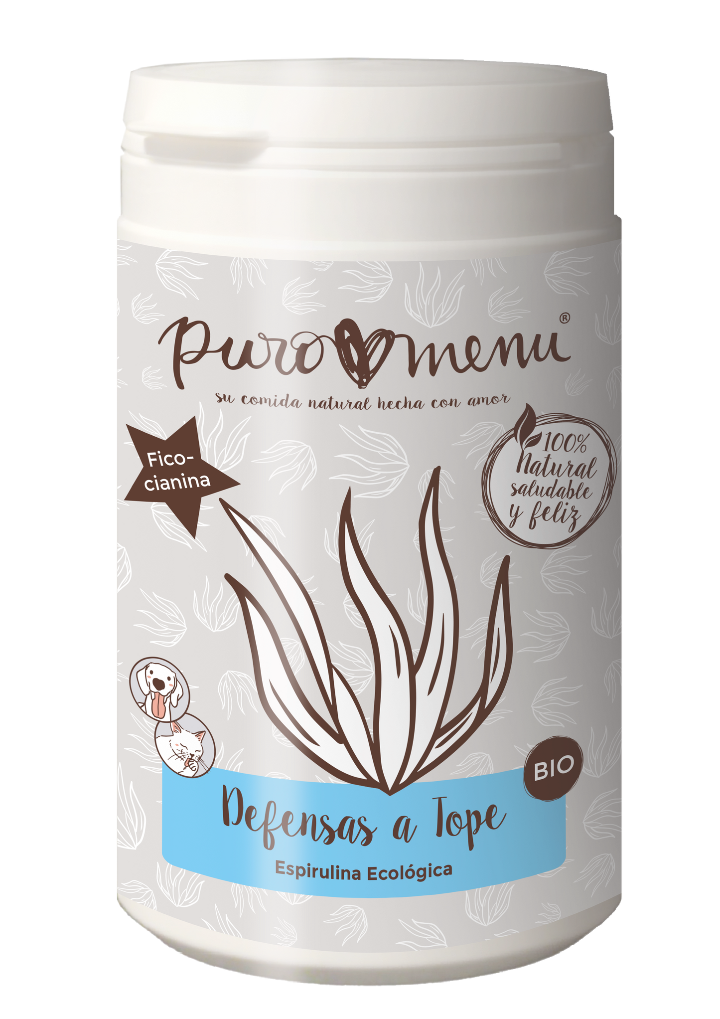 Puromenú Defensas a Tope (Espirulina BIO)