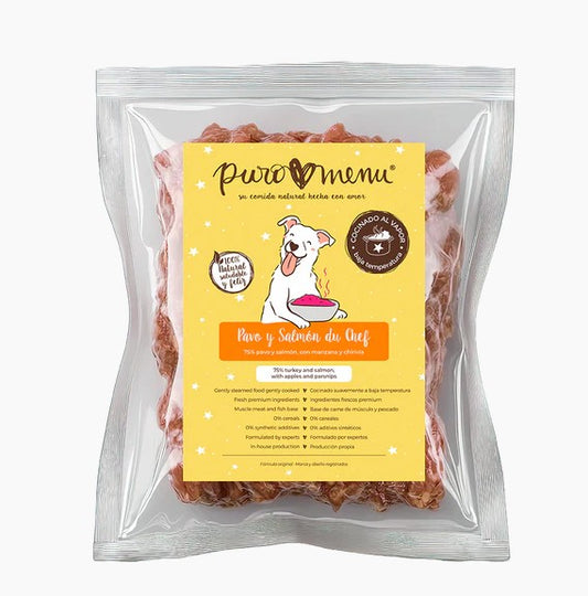 Puromenú: Menú Pavo y Salmón du Chef