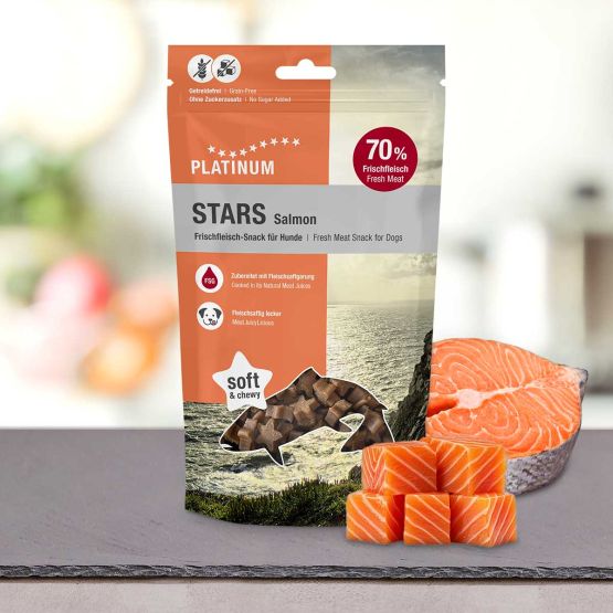 Golosinas suaves de salmón - ideal para entrenamiento