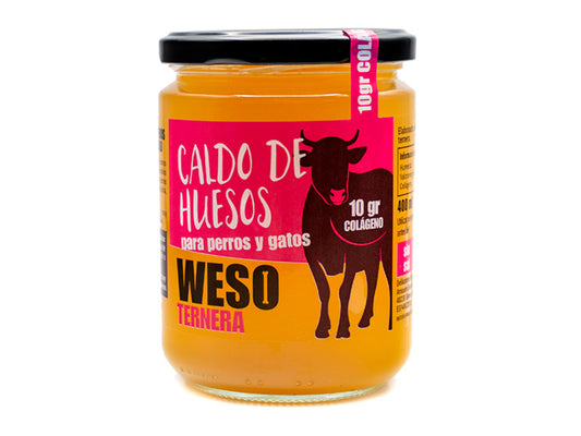 Caldo de huesos de ternera