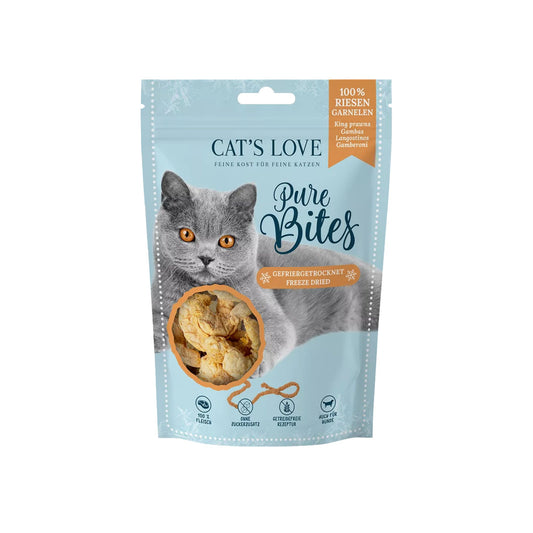 Cat's Love Snack langostinos liofilizados